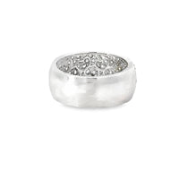 18kt White Gold Natural Diamond Pave Ring (1.42ct)