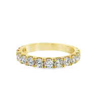14kt Yellow Gold Lab-Grown Round Diamond Wedding Ring (1.36ct)