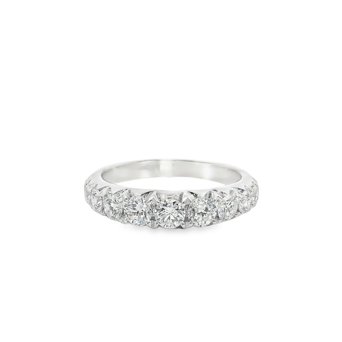 Diamond Wedding Bands  -  Women