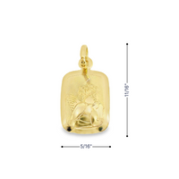18kt Yellow Gold Italian Made Cherub Pendant (.56g)