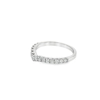 18K White Gold Natural Diamond Wedding Ring (.40ct)