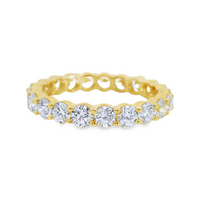 Diamond Wedding Bands  -  Women