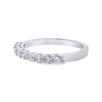 Diamond Wedding Bands  -  Women