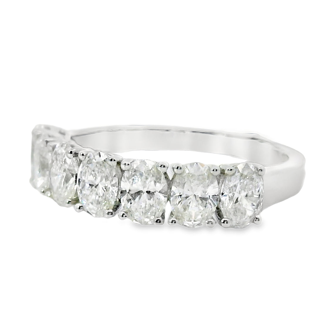 18kt White Gold Diamond Half Anniversary Ring (1.67ct)