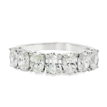 18kt White Gold Diamond Half Anniversary Ring (1.67ct)