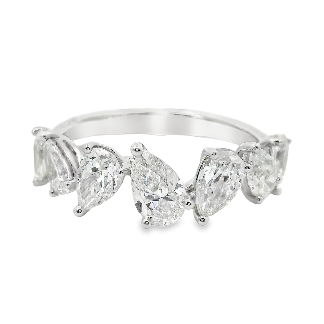 18kt White Gold Diamond Prong Set Ring (1.69ct)