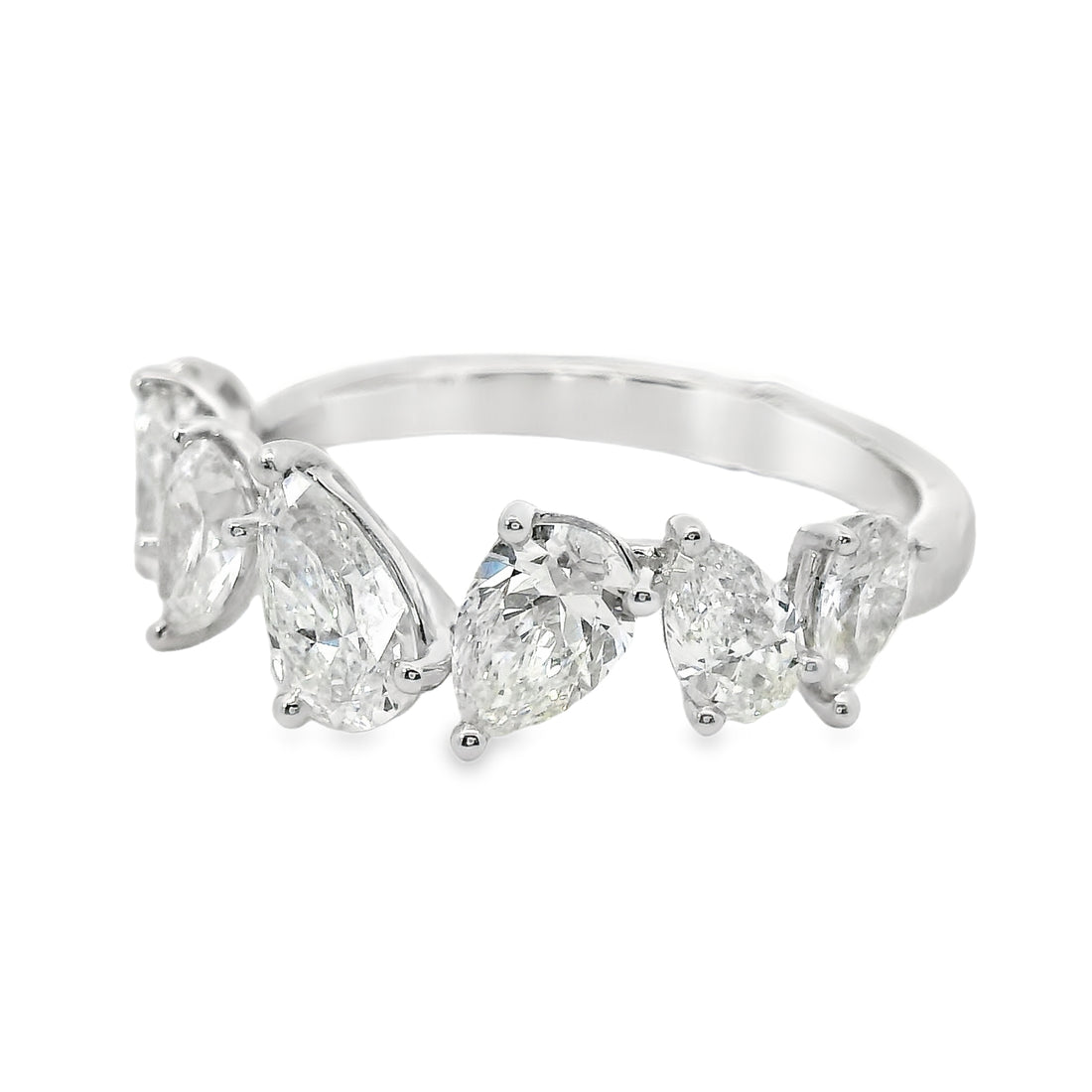 18kt White Gold Diamond Prong Set Ring (1.69ct)