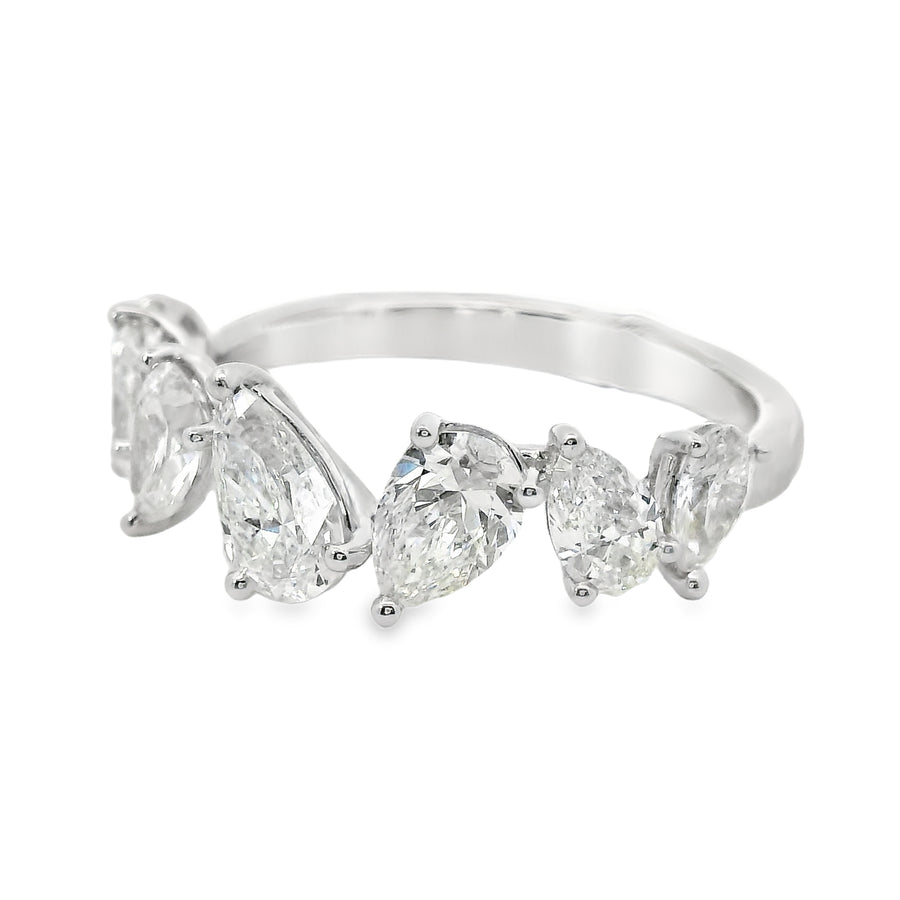 18kt White Gold Diamond Prong Set Ring (1.69ct)