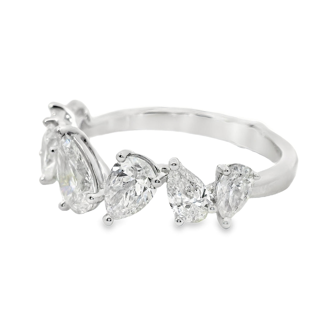 18kt White Gold Diamond Prong Set Ring (1.69ct)