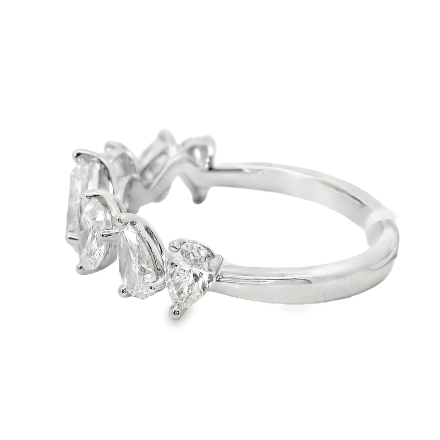 18kt White Gold Diamond Prong Set Ring (1.69ct)