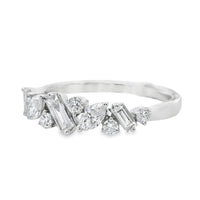 18K White Gold Diamond Wedding Ring (.59ct)