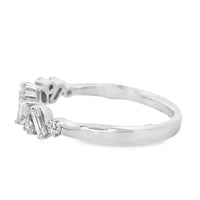 18K White Gold Diamond Wedding Ring (.59ct)
