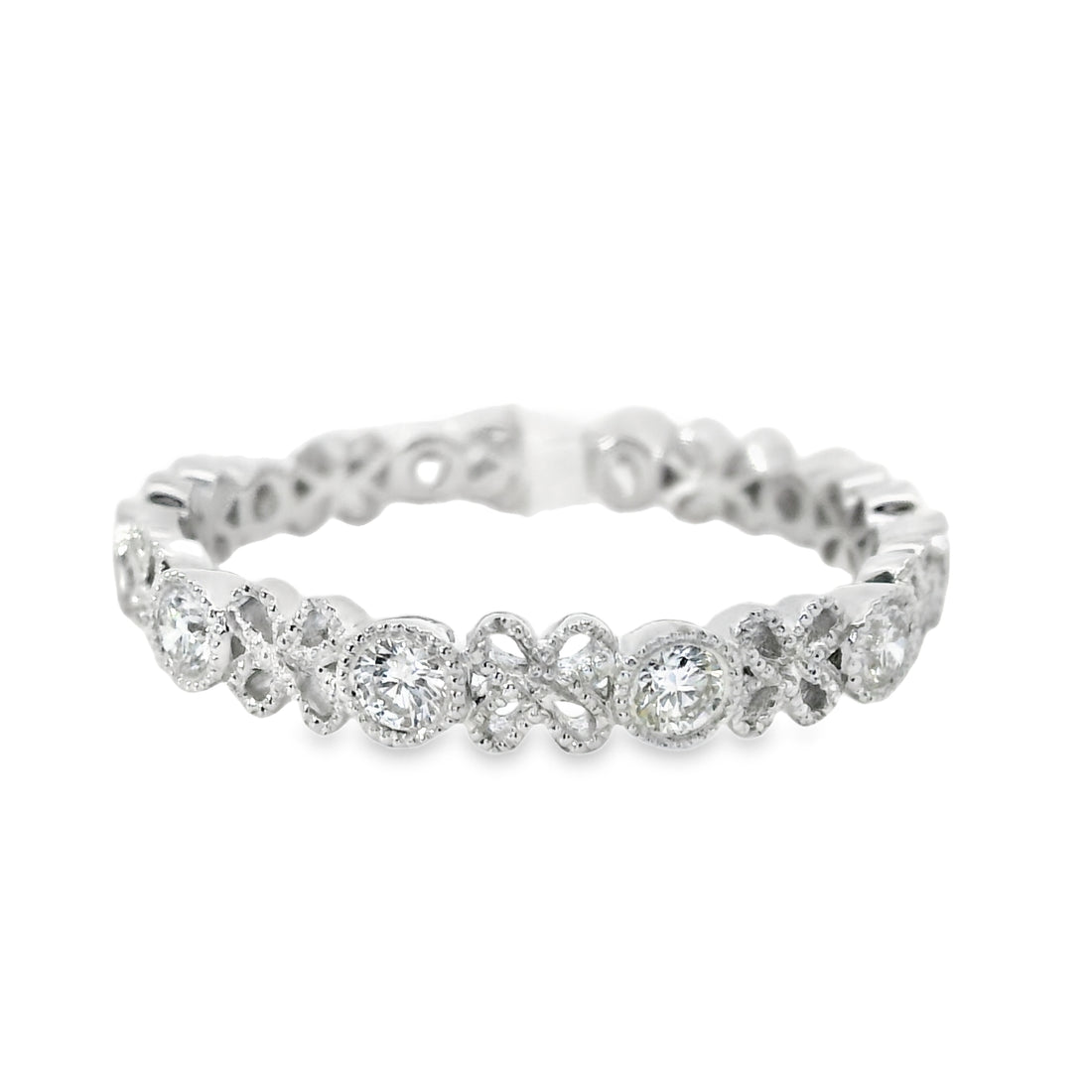 18kt White Gold Diamond Eternity Ring (0.41ct)