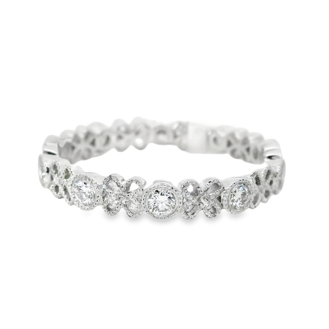 18kt White Gold Diamond Eternity Ring (0.41ct)