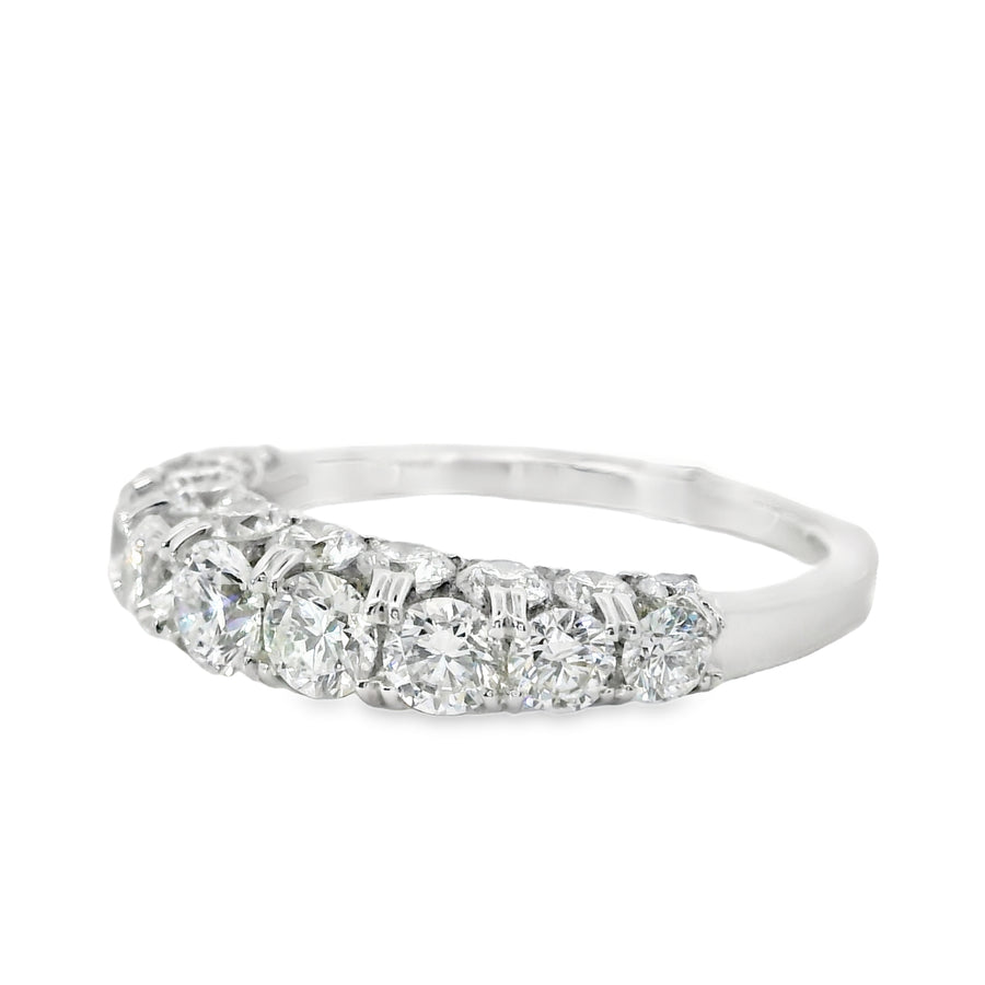 18kt White Gold Diamond Prong Set Ring (2.3ct)