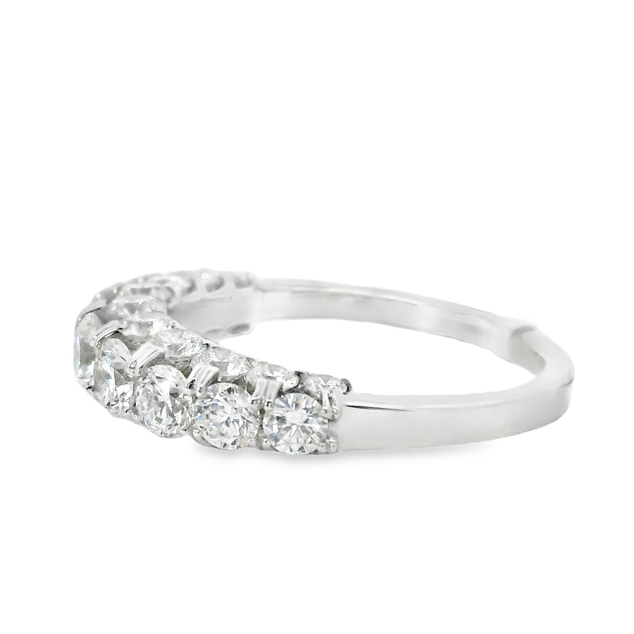 18kt White Gold Diamond Prong Set Ring (2.3ct)