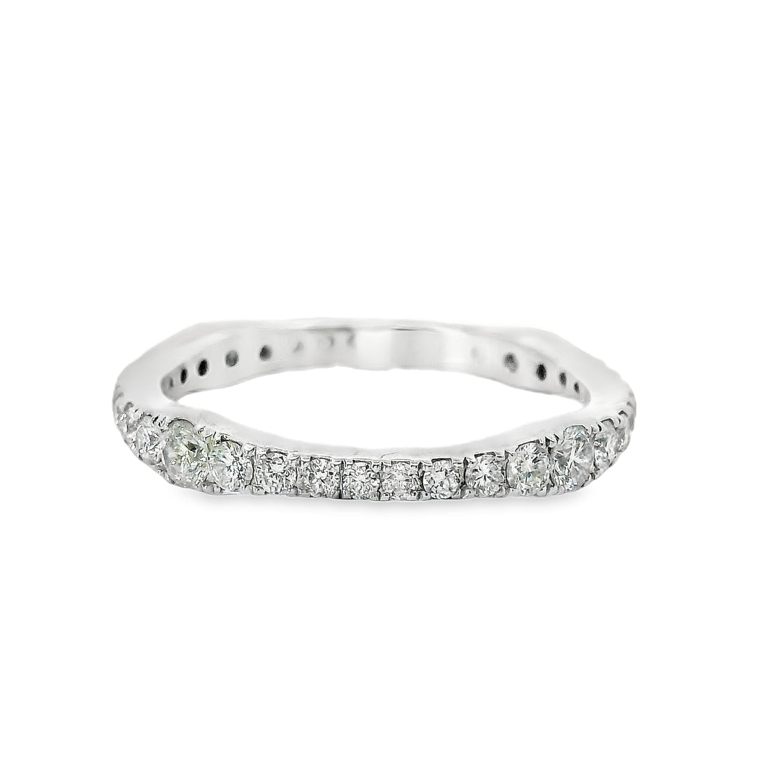18kt White Gold Diamond Eternity Ring (0.84ct)