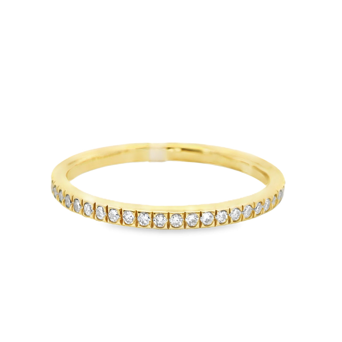 18kt Yellow Gold Diamond Eternity Wedding Ring (0.31ct)