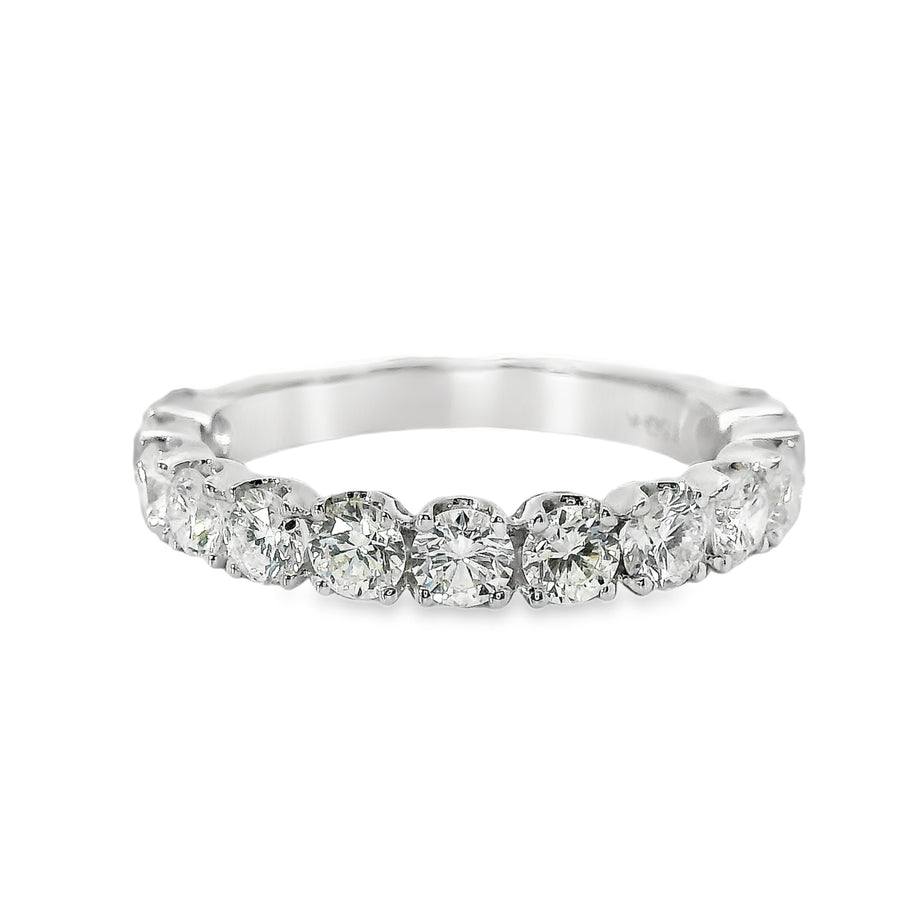 18kt White Gold Diamond Prong Set Ring (1.41ct)