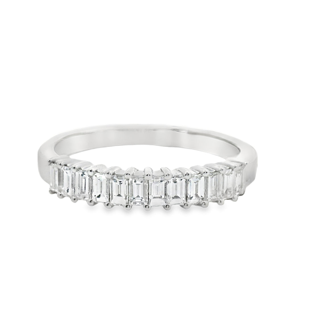 18kt White Gold Diamond Prong Set Ring (0.51ct)