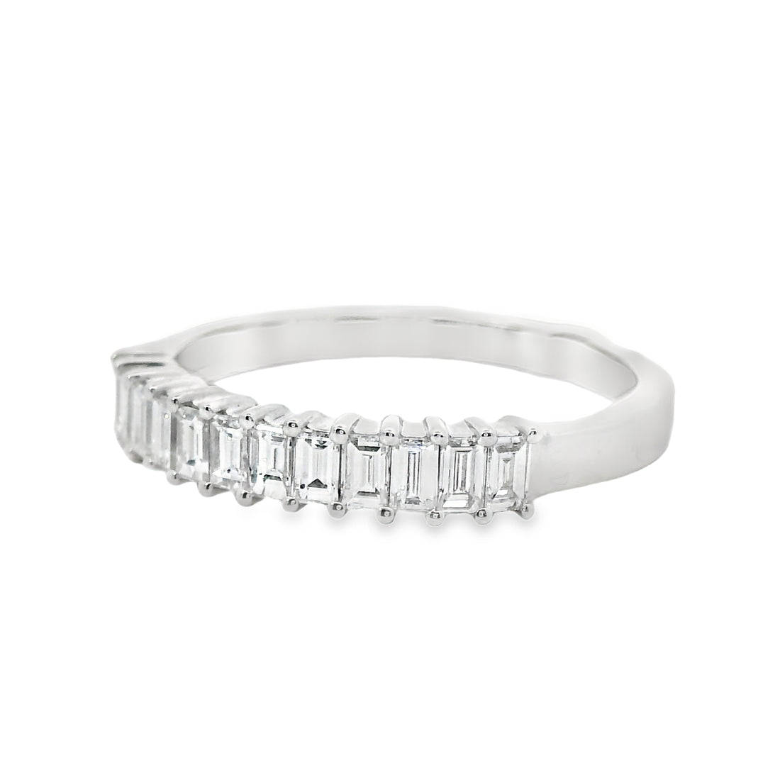 18kt White Gold Diamond Prong Set Ring (0.51ct)