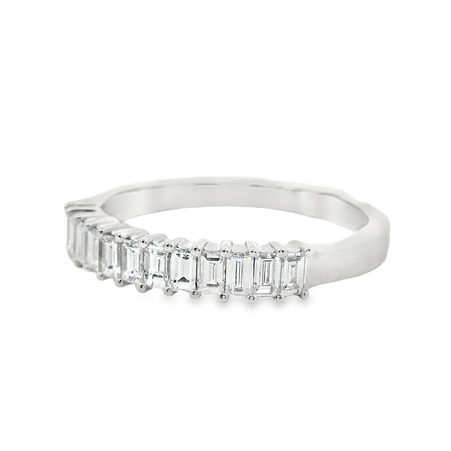 18kt White Gold Diamond Prong Set Ring (0.51ct)
