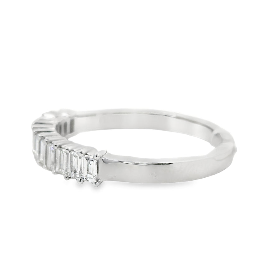 18kt White Gold Diamond Prong Set Ring (0.51ct)