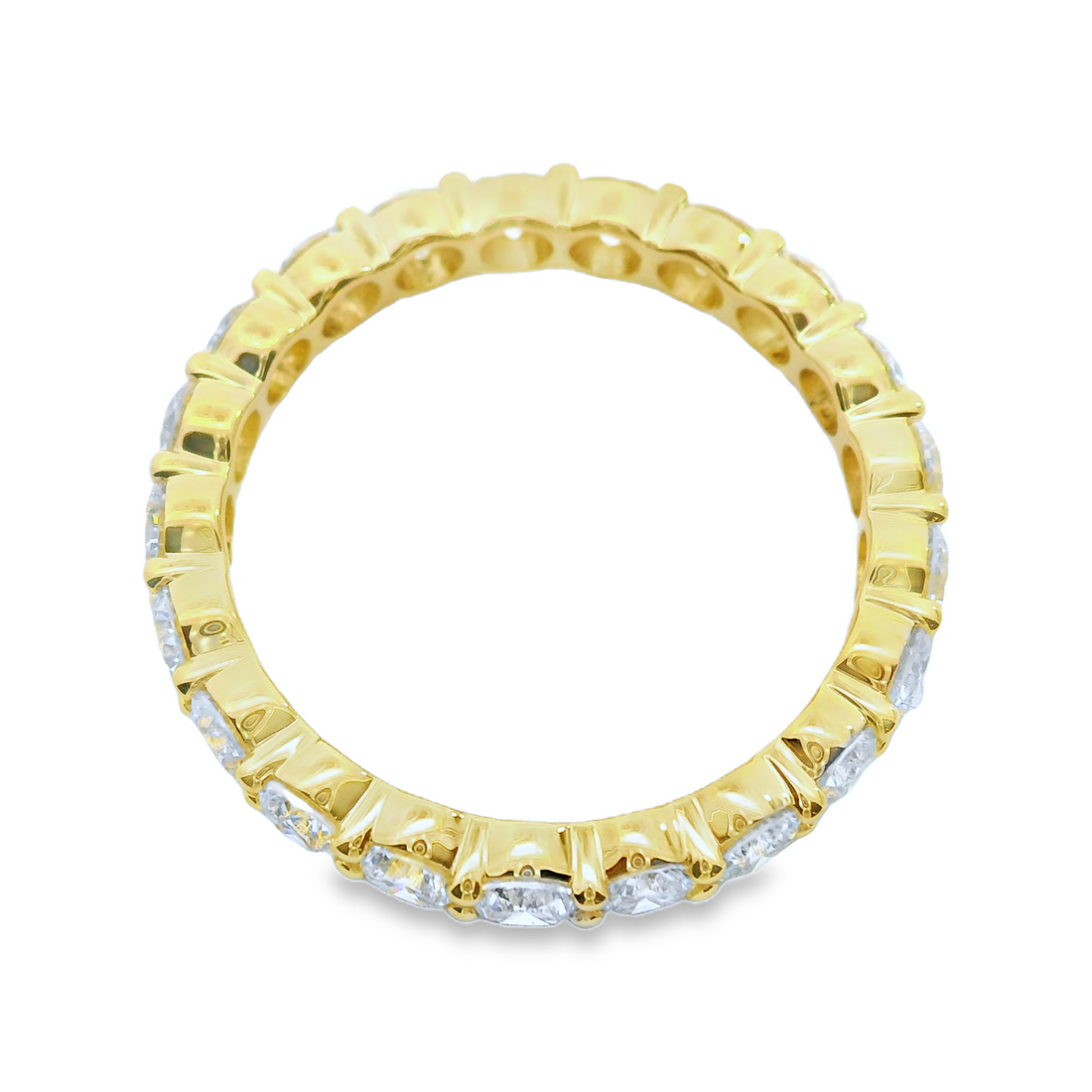 Diamond Wedding Bands  -  Women