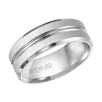 Artcarved 8mm Tungsten Carbide Ring