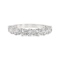 Diamond Wedding Bands  -  Women
