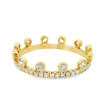18kt Yellow Gold Natural Diamond Eternity Ring (0.67ct)