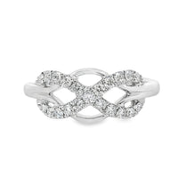 18K White Gold Natural Diamond Ring (.30ct)