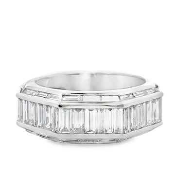 18kt White Gold Natural Diamond Channel Ring (2.02ct)