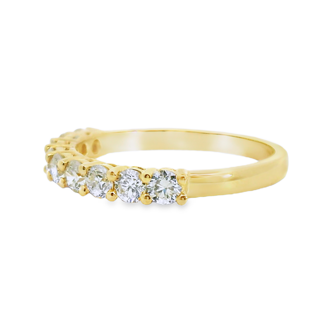 Diamond Wedding Bands  -  Women