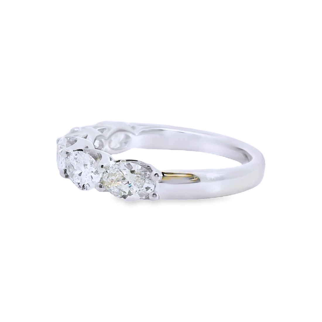 Diamond Wedding Bands  -  Women