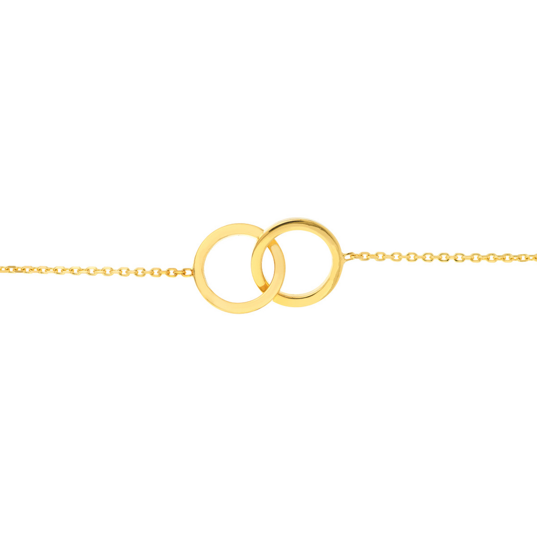 14K Yellow Gold 10" .95mm Cable Link Anklet (1.95g)