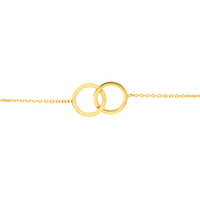 14K Yellow Gold 10" .95mm Cable Link Anklet (1.95g)