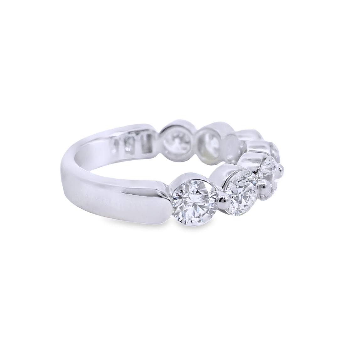 Diamond Wedding Bands  -  Women