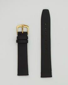 Hadley Roma Genuine Calfskin Black Watch Strap