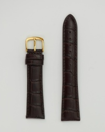 Hadley Roma Alligator Grain Brown Watch Strap