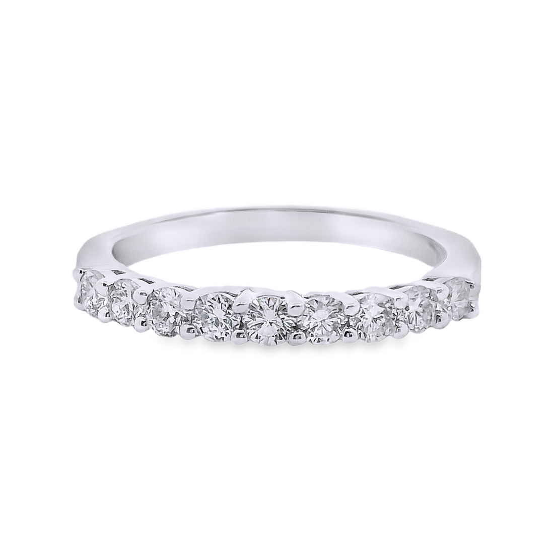 Diamond Wedding Bands  -  Women