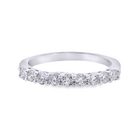 Diamond Wedding Bands  -  Women