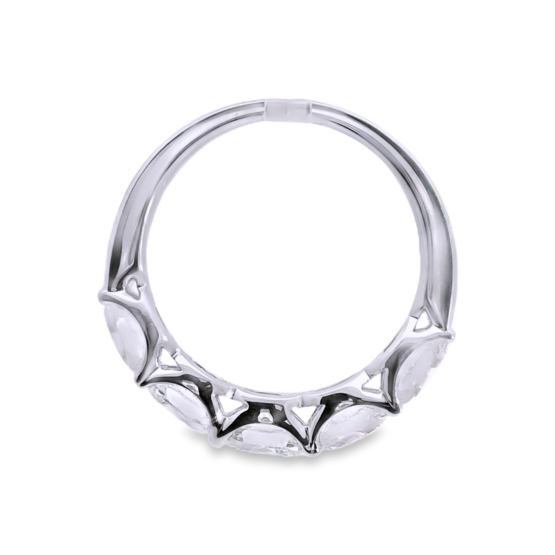 Diamond Wedding Bands  -  Women
