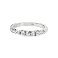 Diamond Wedding Bands  -  Women