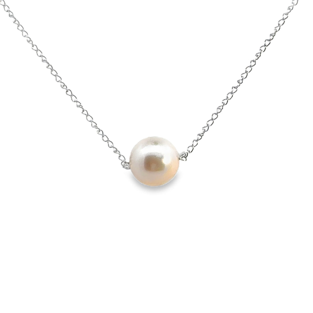 14kt White Gold Add-A-Pearl Necklace