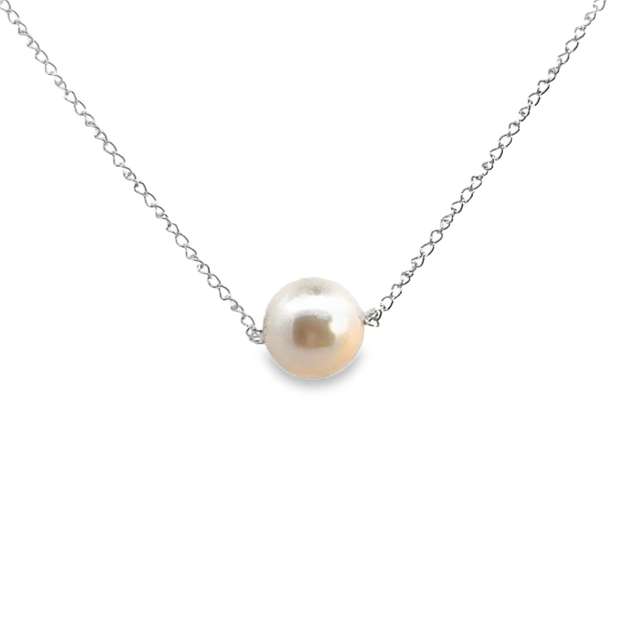 14kt White Gold Add-A-Pearl Necklace