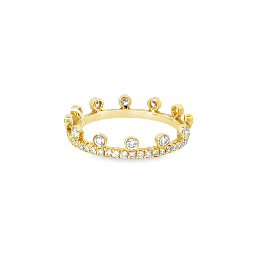 18kt Yellow Gold Natural Diamond Eternity Ring (0.67ct)