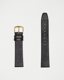 Hadley Roma Lizard Grain Black Watch Strap