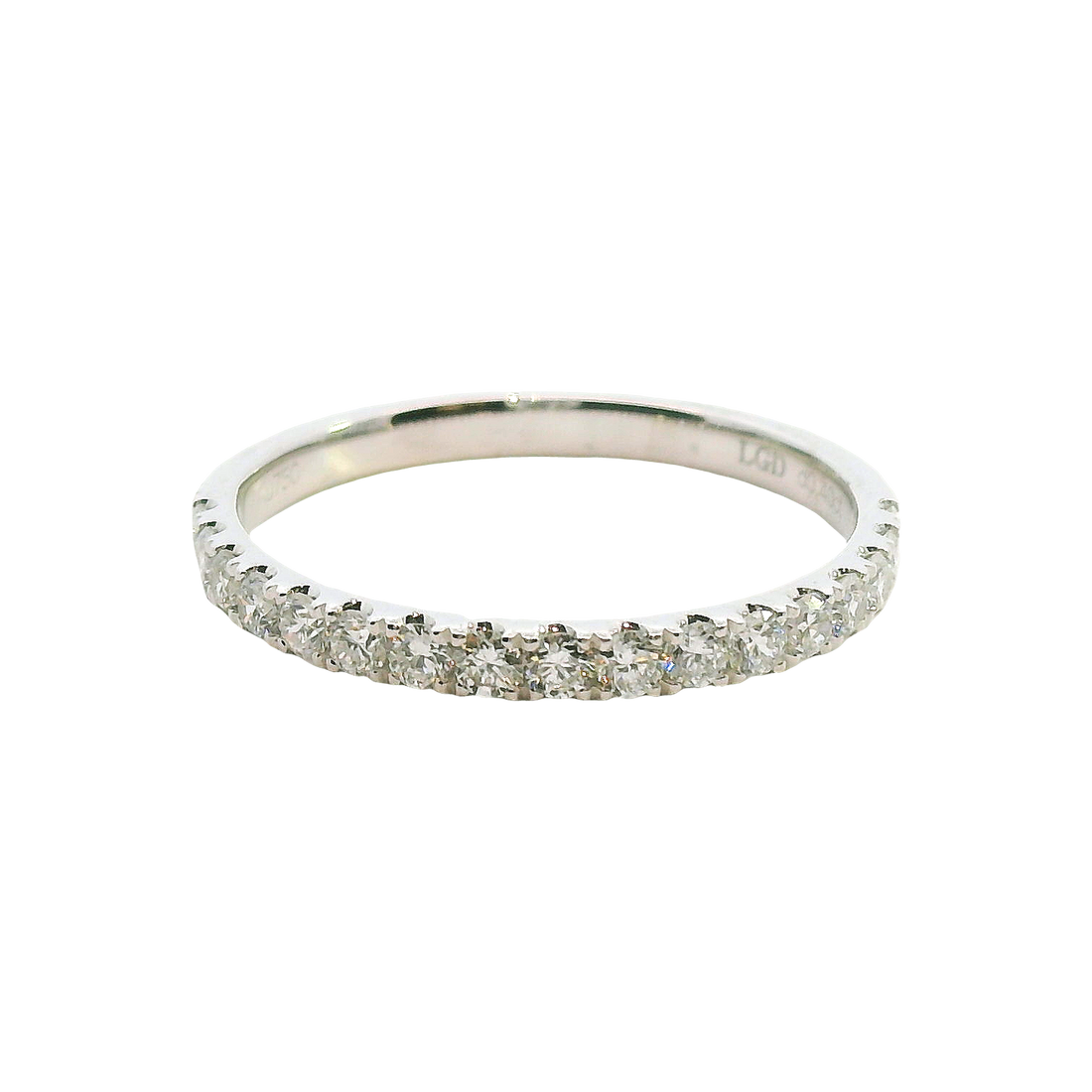 Diamond Wedding Bands  -  Women
