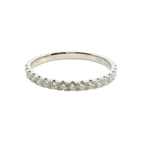 Diamond Wedding Bands  -  Women